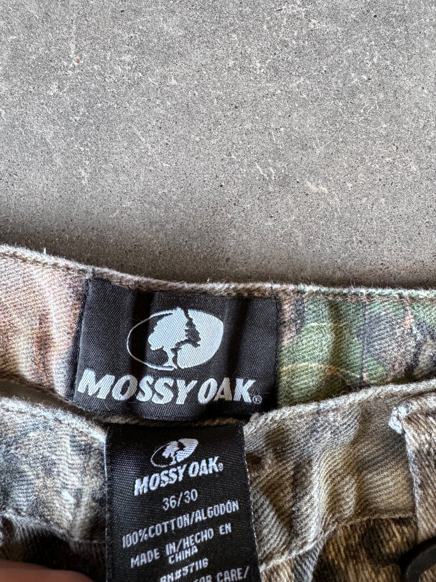 Vintage mossy oak real tree camo pants