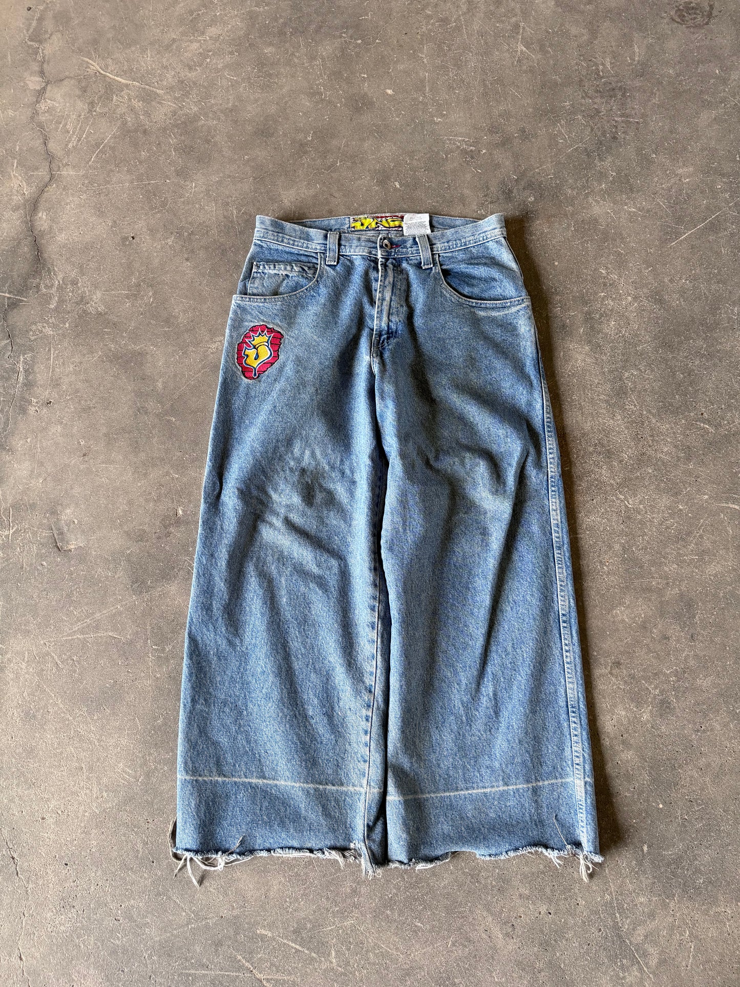 Light wash jnco jeans