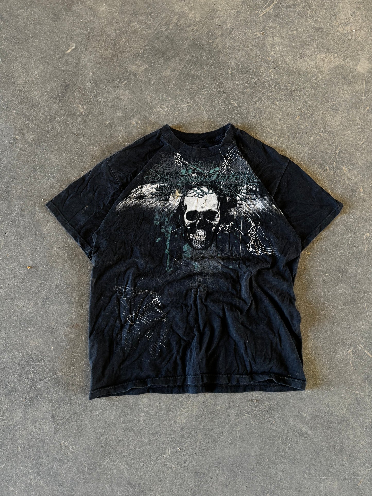 Y2K skull tee