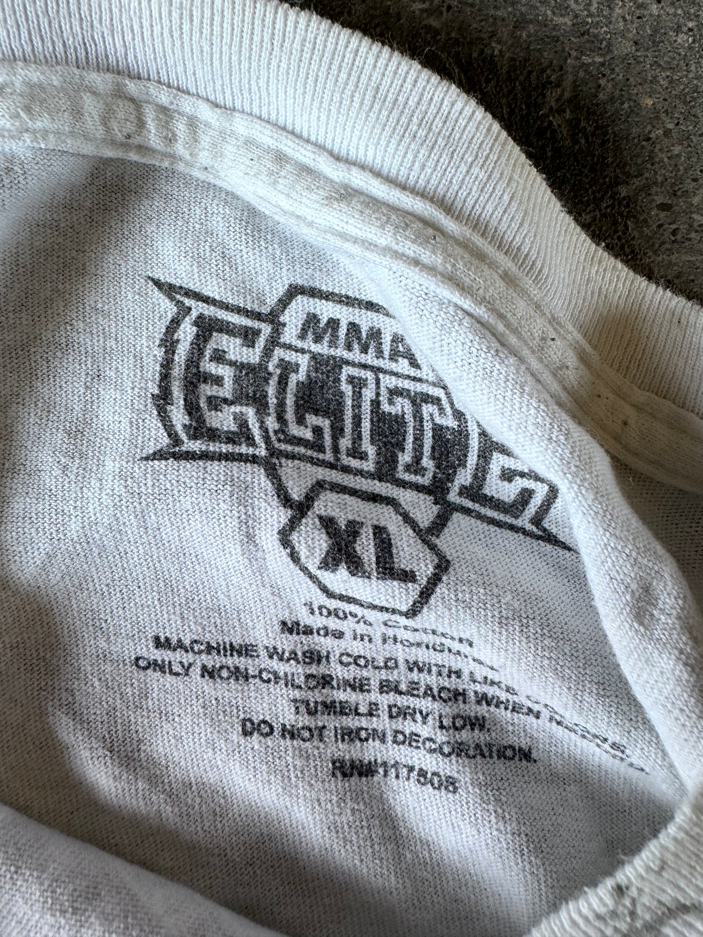 Y2K mma elite skull tee