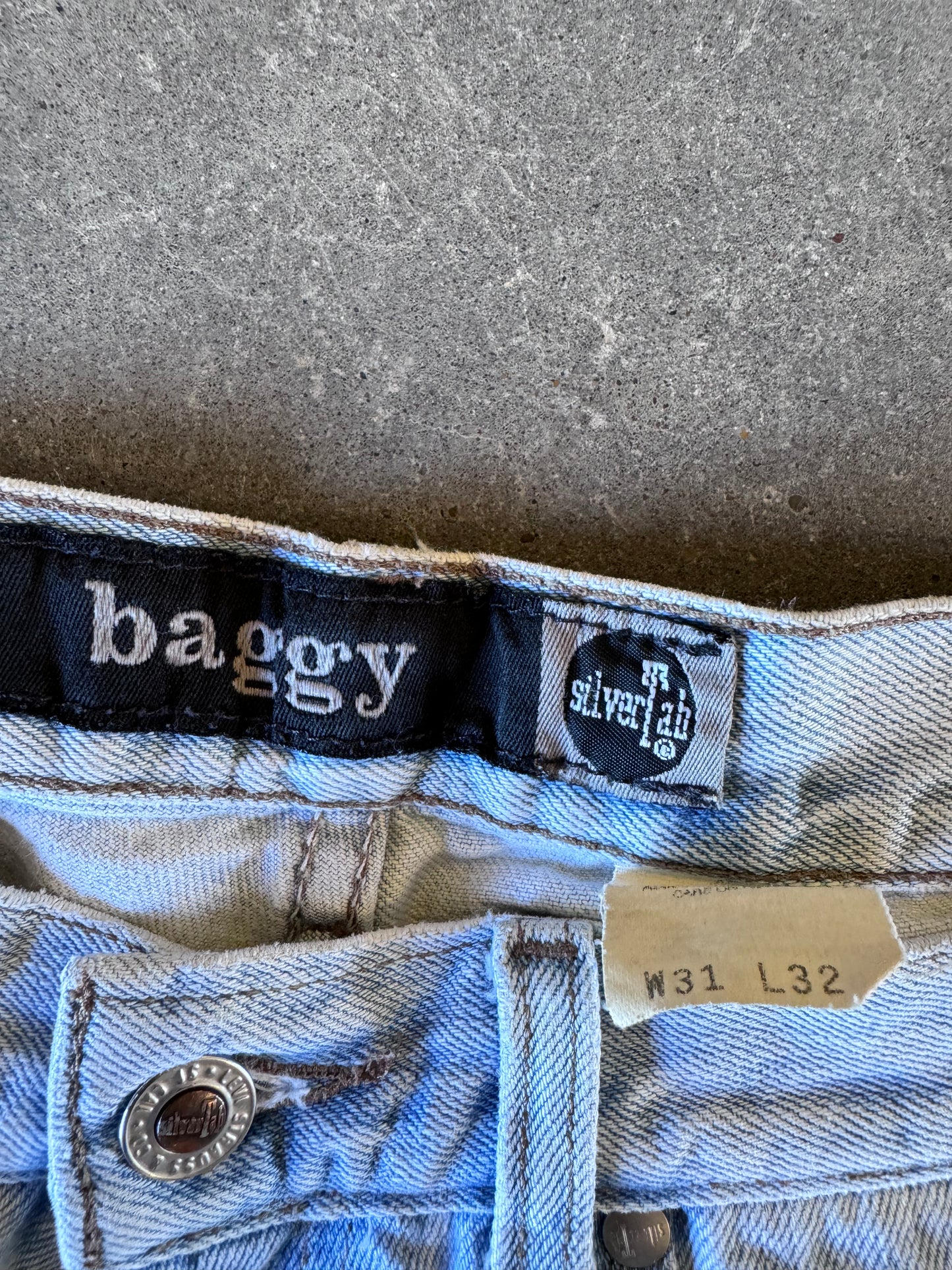 Vintage Levi’s silver tab jeans