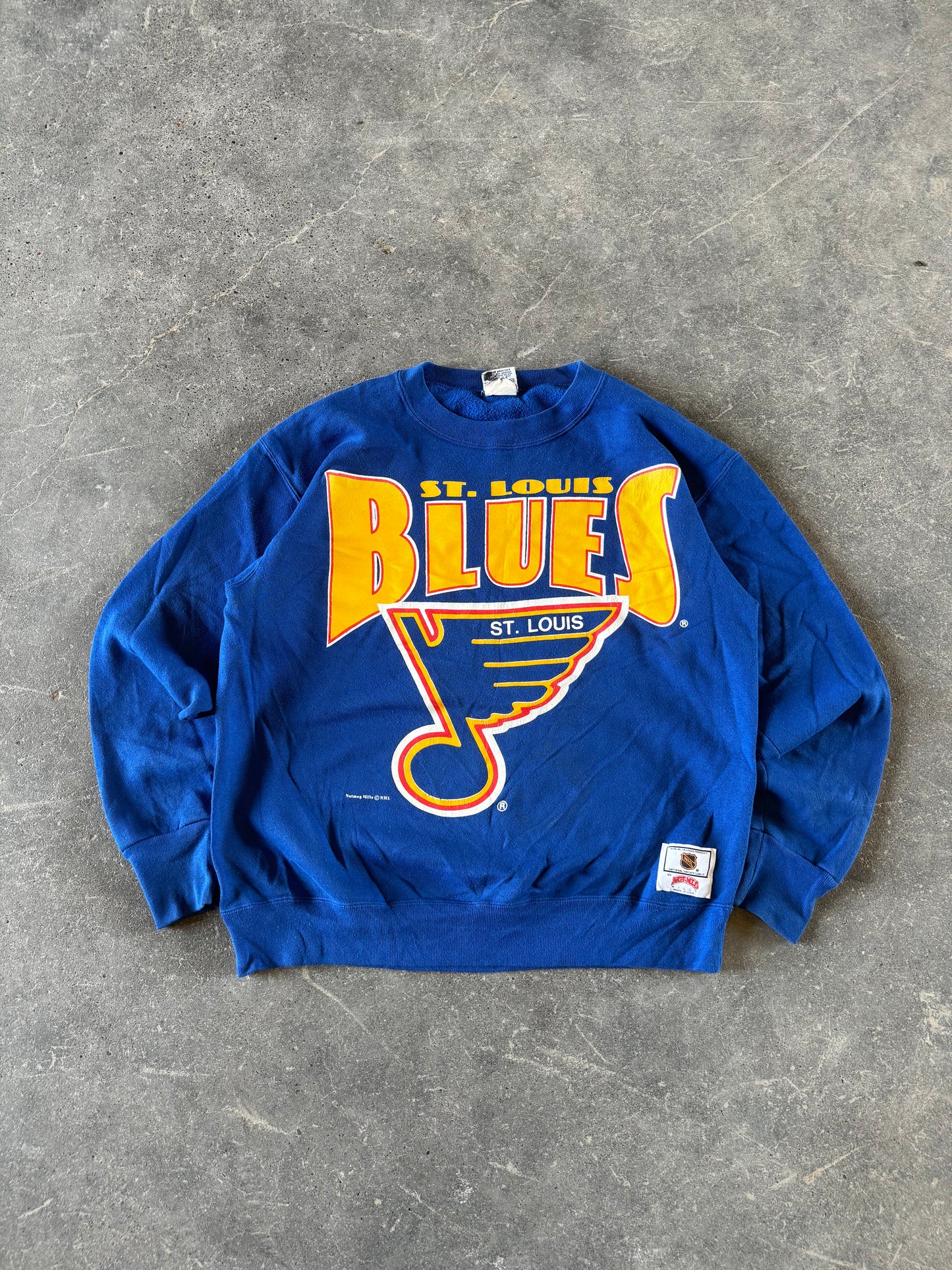 Vintage st Louis blue nutmeg sweatshirt