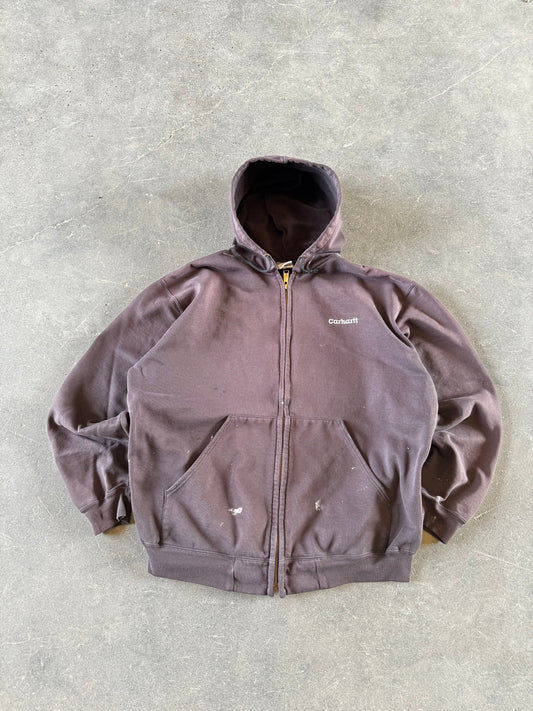 Vintage carhartt zip up hoodie