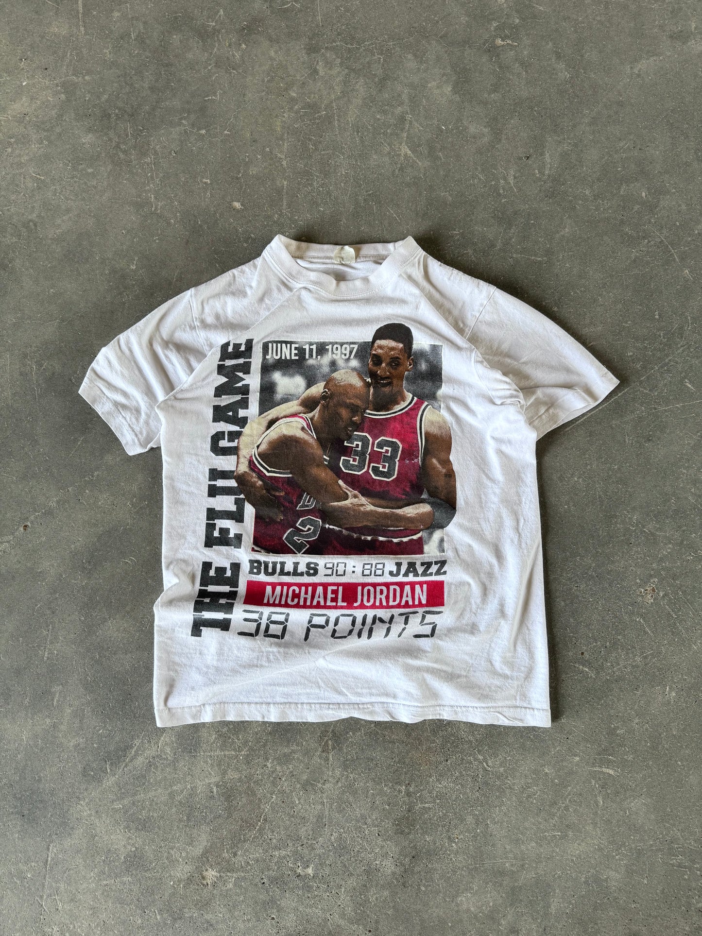 Vintage Jordan flu game tee