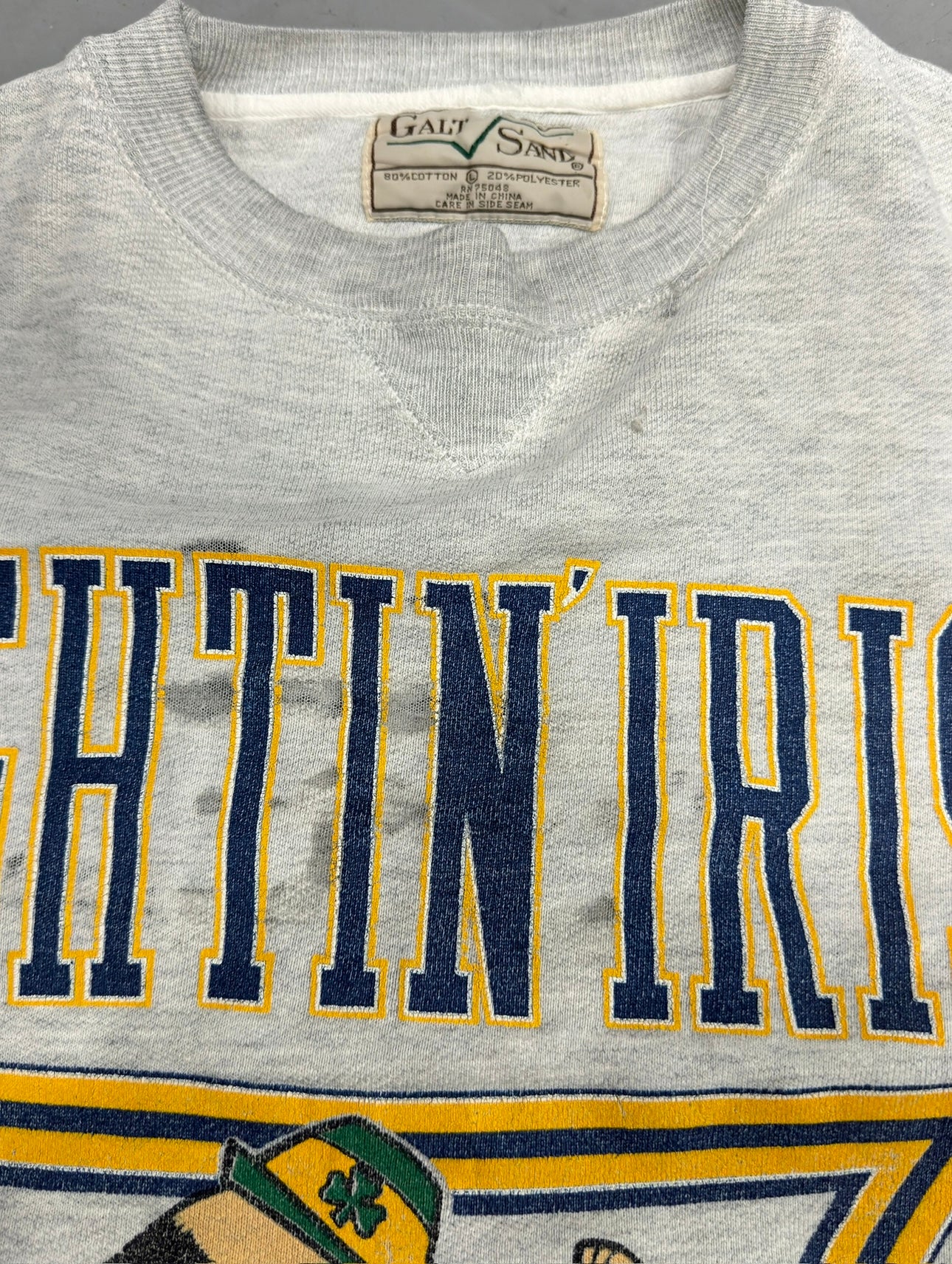 Vintage Fighting Irish Notre Dame Sweatshirt