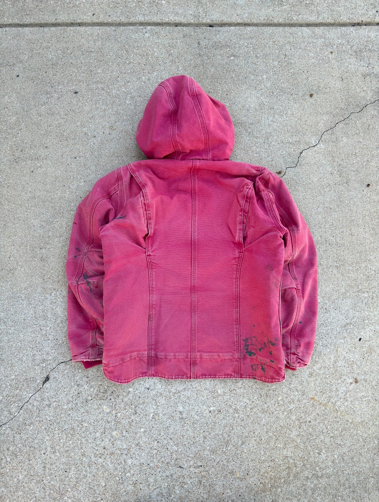 Vintage Pink Carhartt Workwear Jacket