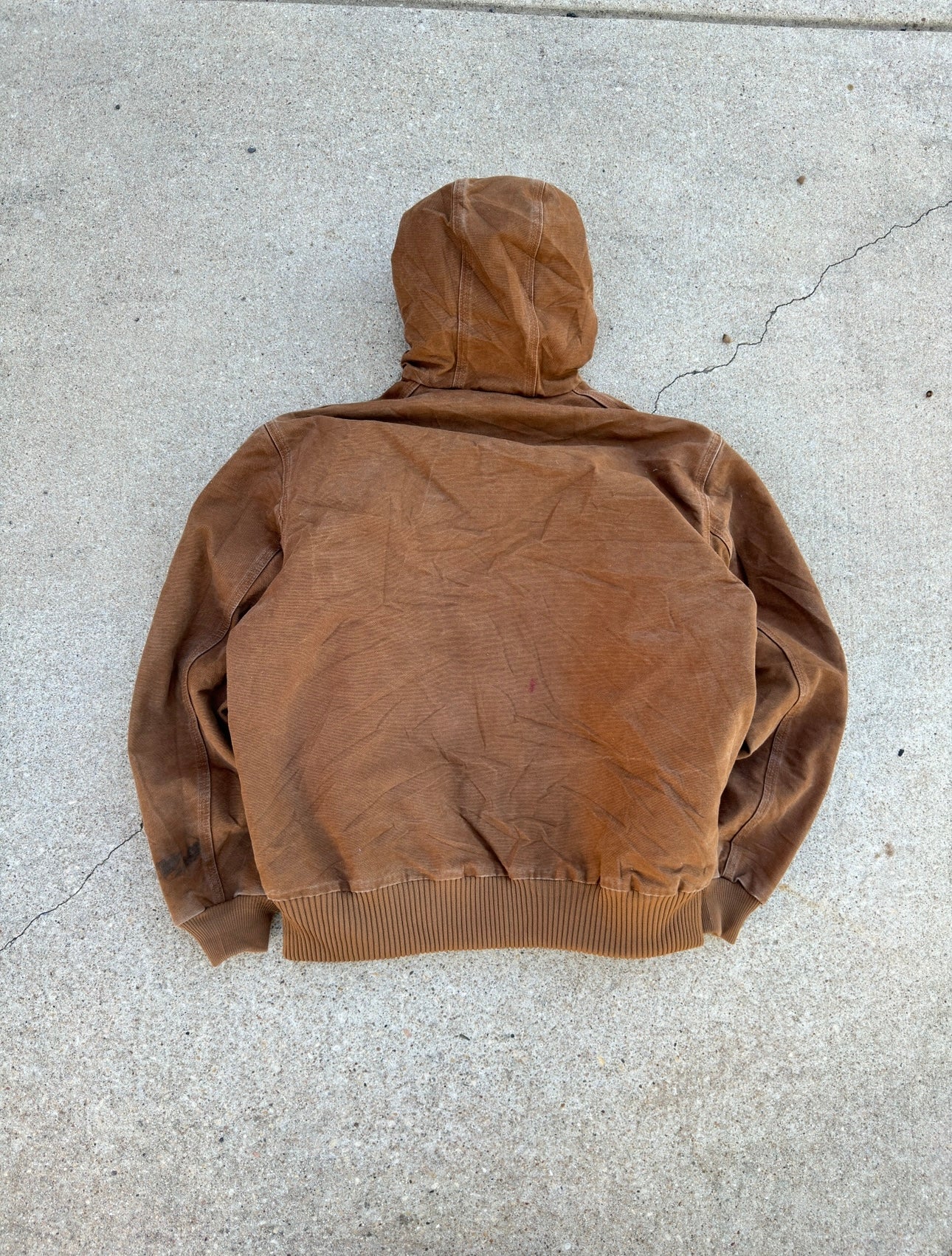 Vintage Khaki Carhartt Workwear Jacket