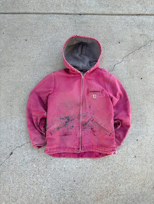 Vintage Pink Carhartt Workwear Jacket