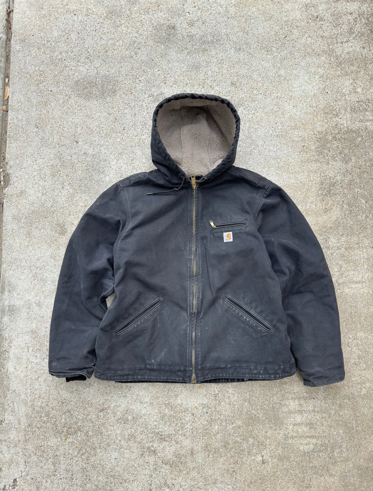 Vintage Black Carhartt Workwear Jacket