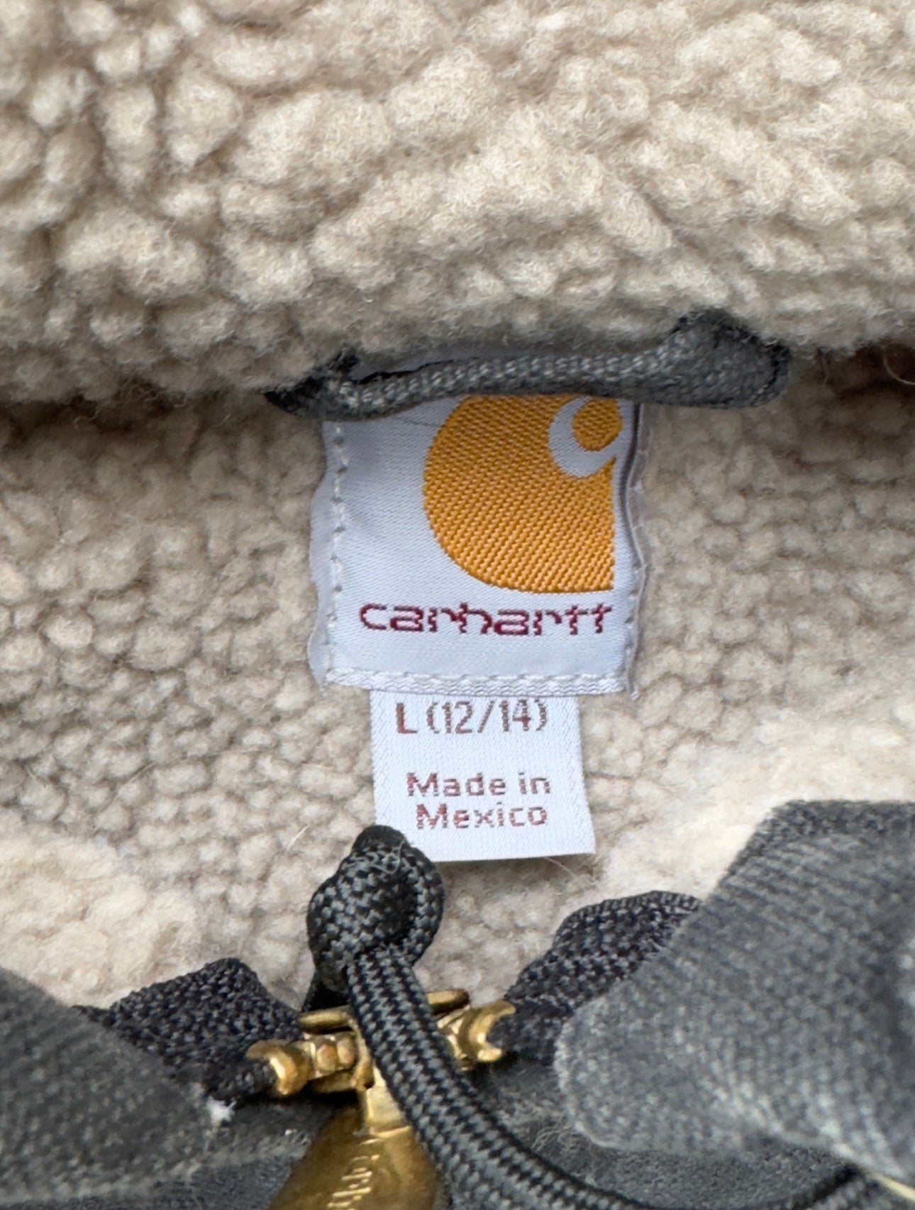 Vintage Black Carhartt Workwear Jacket