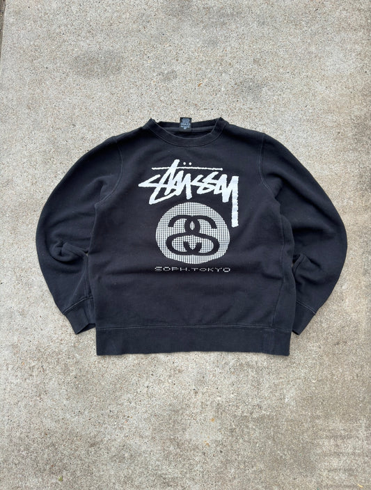 Vintage Stussy Black Sweatshirt