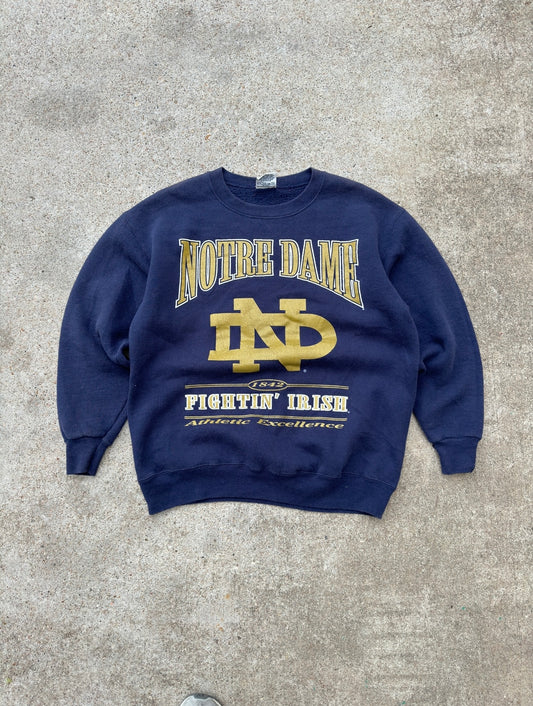 Vintage Nutmeg Notre Dame Sweatshirt