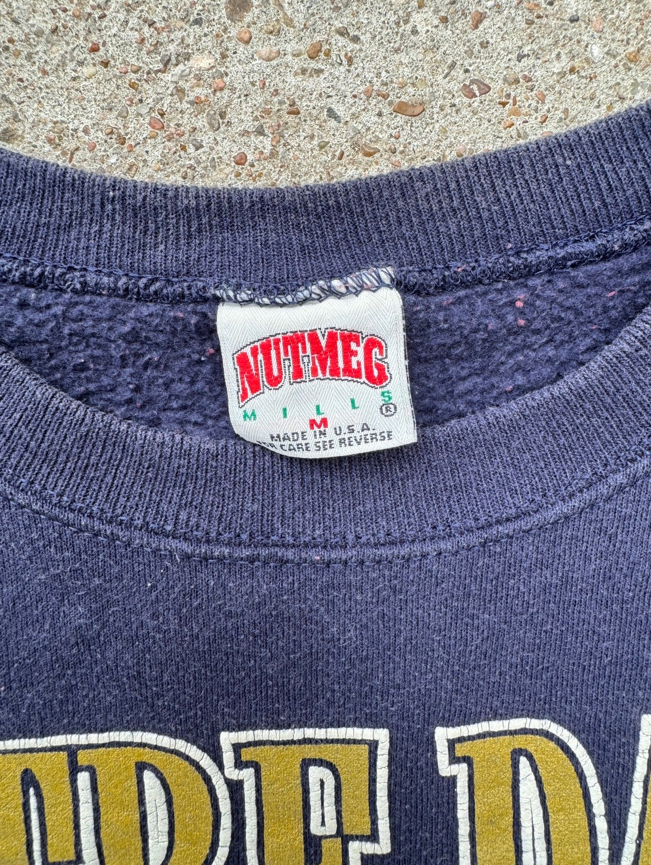 Vintage Nutmeg Notre Dame Sweatshirt