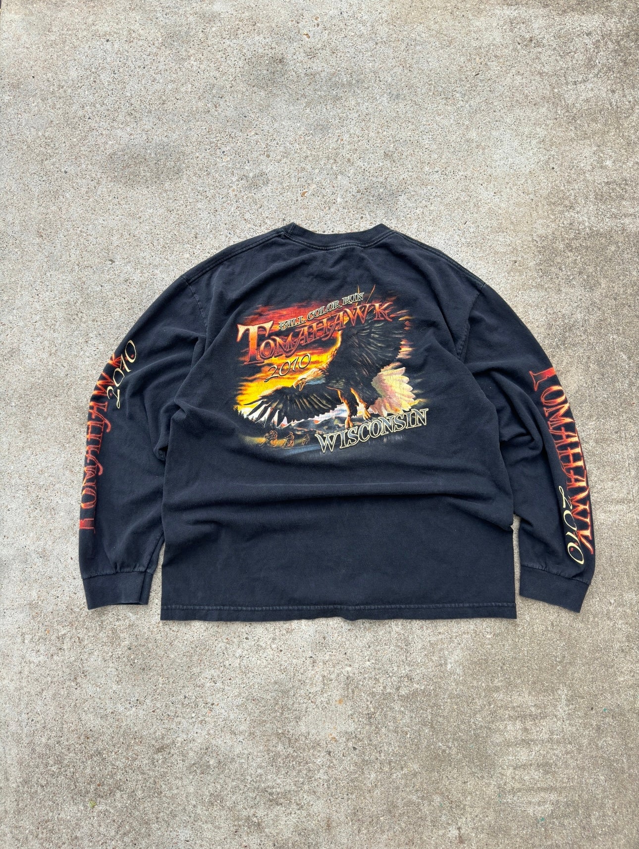 Vintage Tomahawk Flame Longsleeve Tee