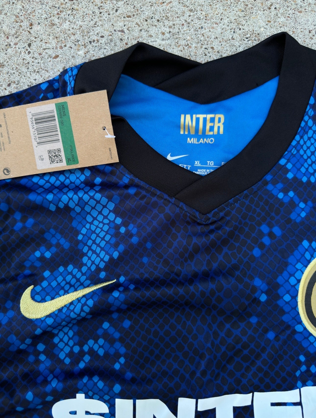 Intermilan Blue Soccer Jersey