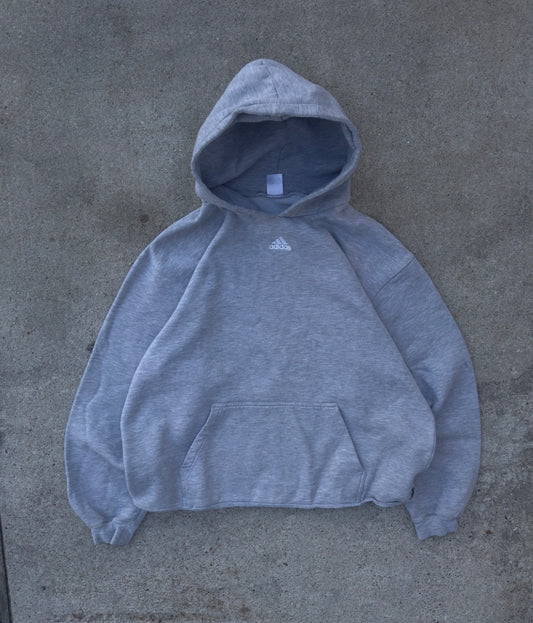 Y2K Adidas Grey Hoodie