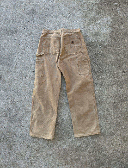 Vintage Khaki Faded Carharrt Pants