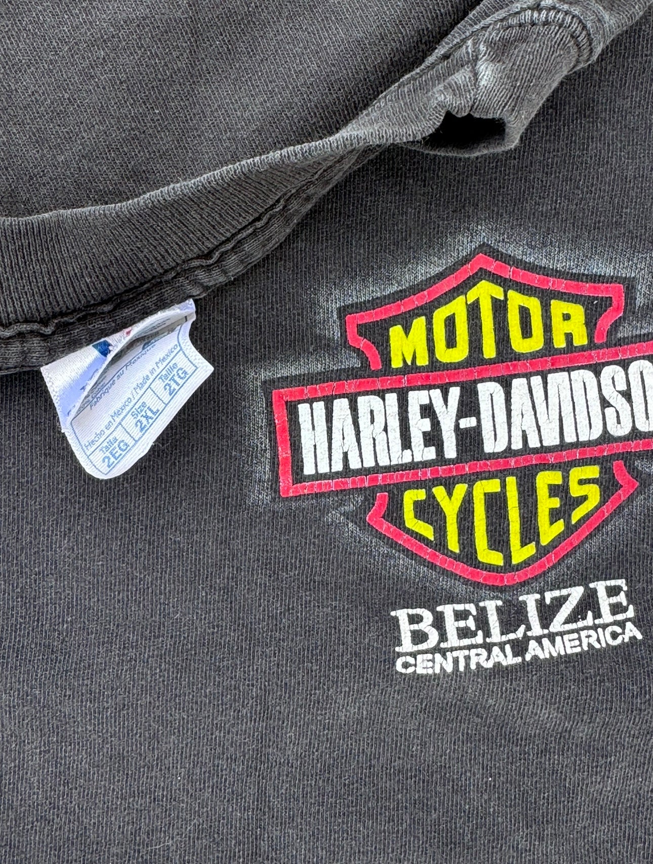 Vintage Harley Davidson Belize Tee