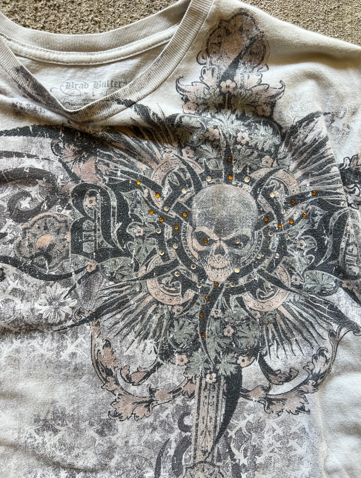 Vintage Y2K Skull Tee