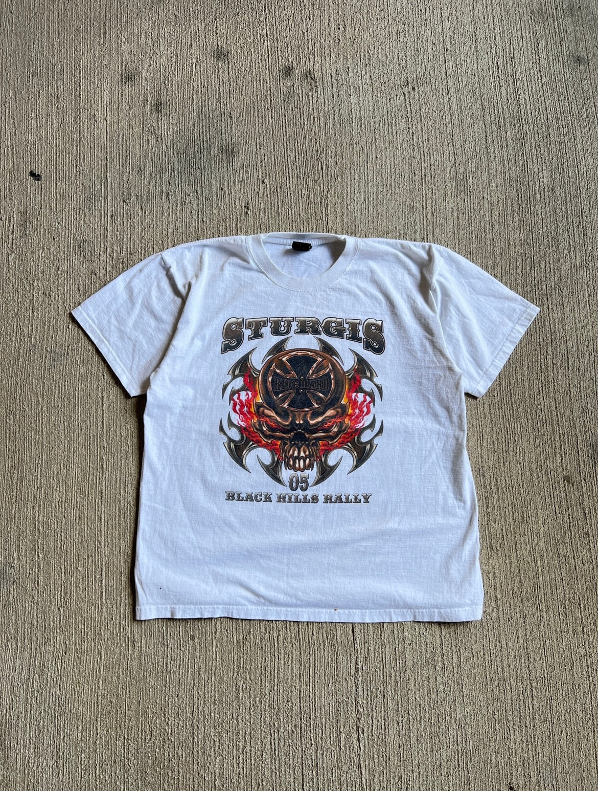 Vintage Sturgis '05 Biker Tee