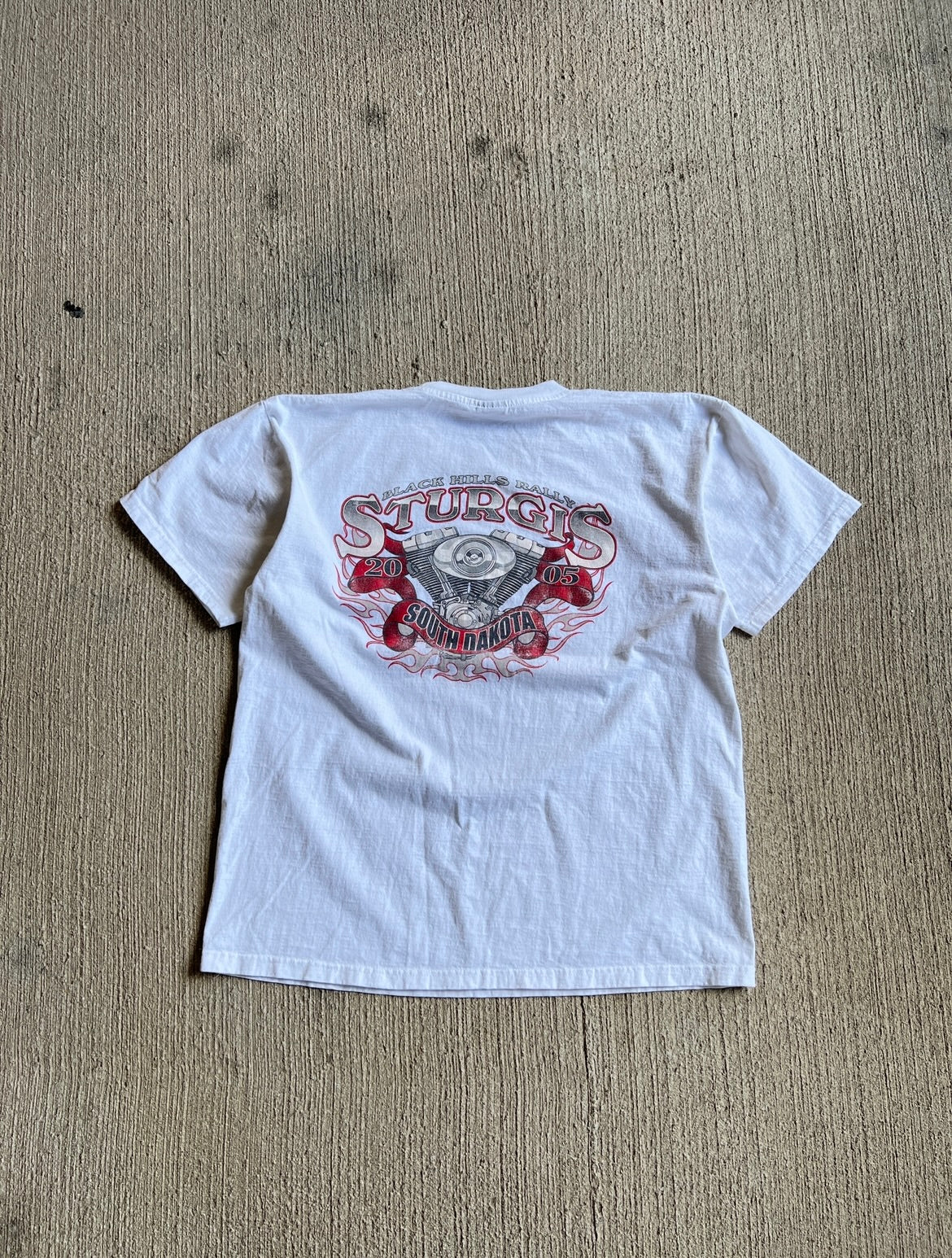 Vintage Sturgis '05 Biker Tee