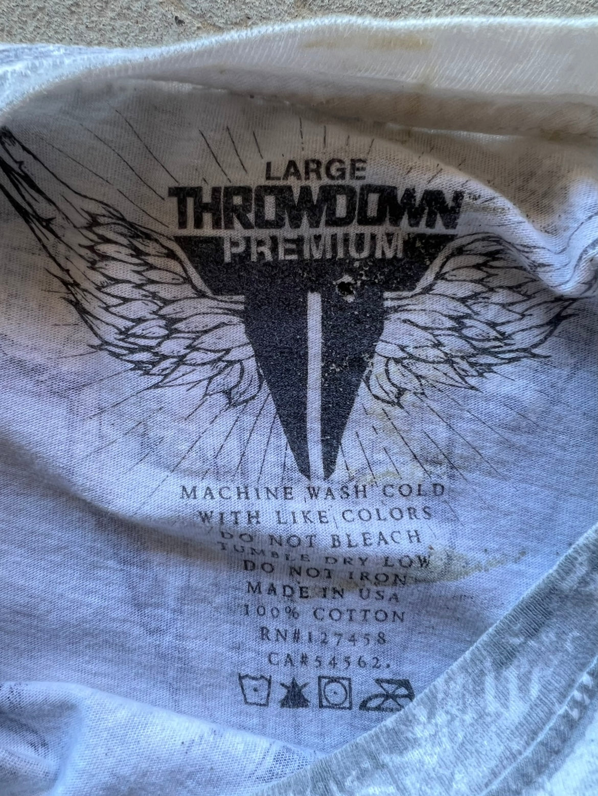 Vintage Y2K Throwdown Tee