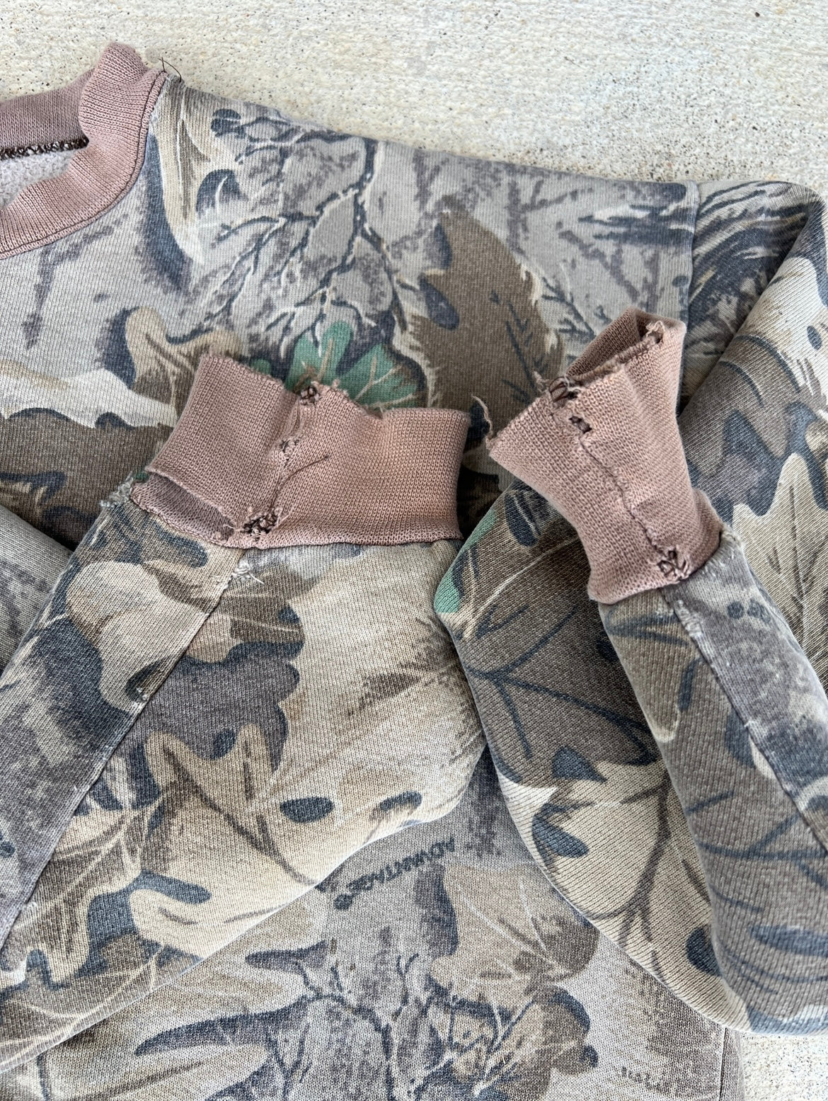 Vintage Camo Sweatshirt