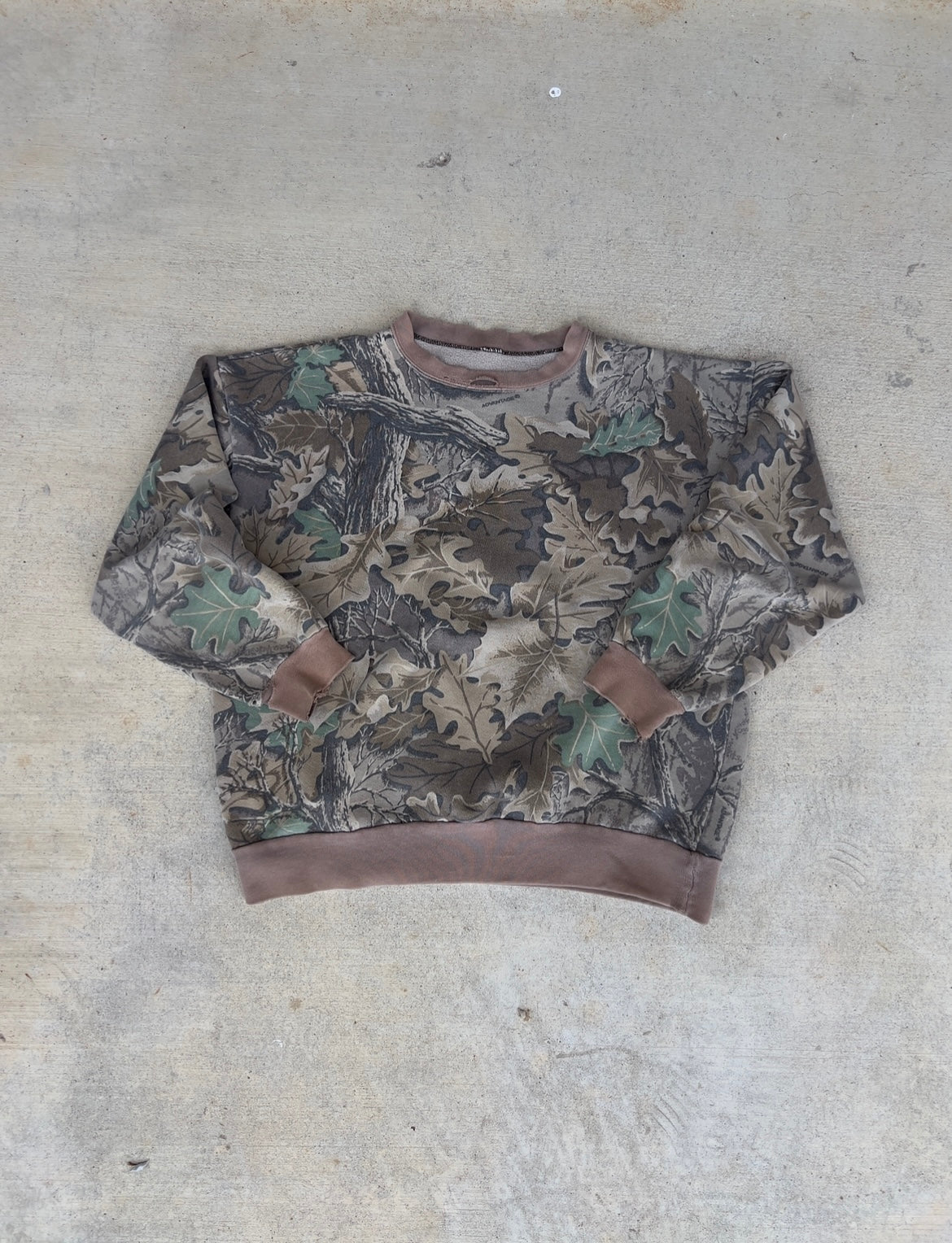 Vintage Camo Sweatshirt