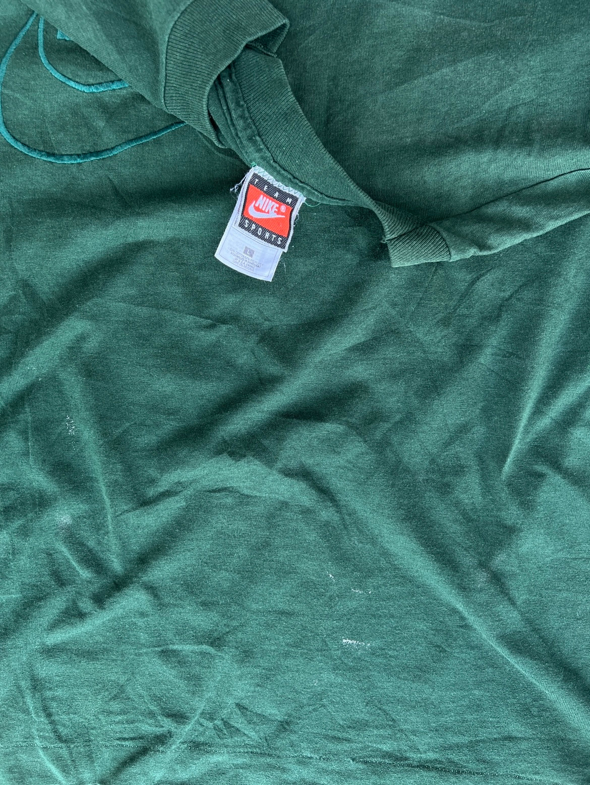 Vintage Green Nike Tee