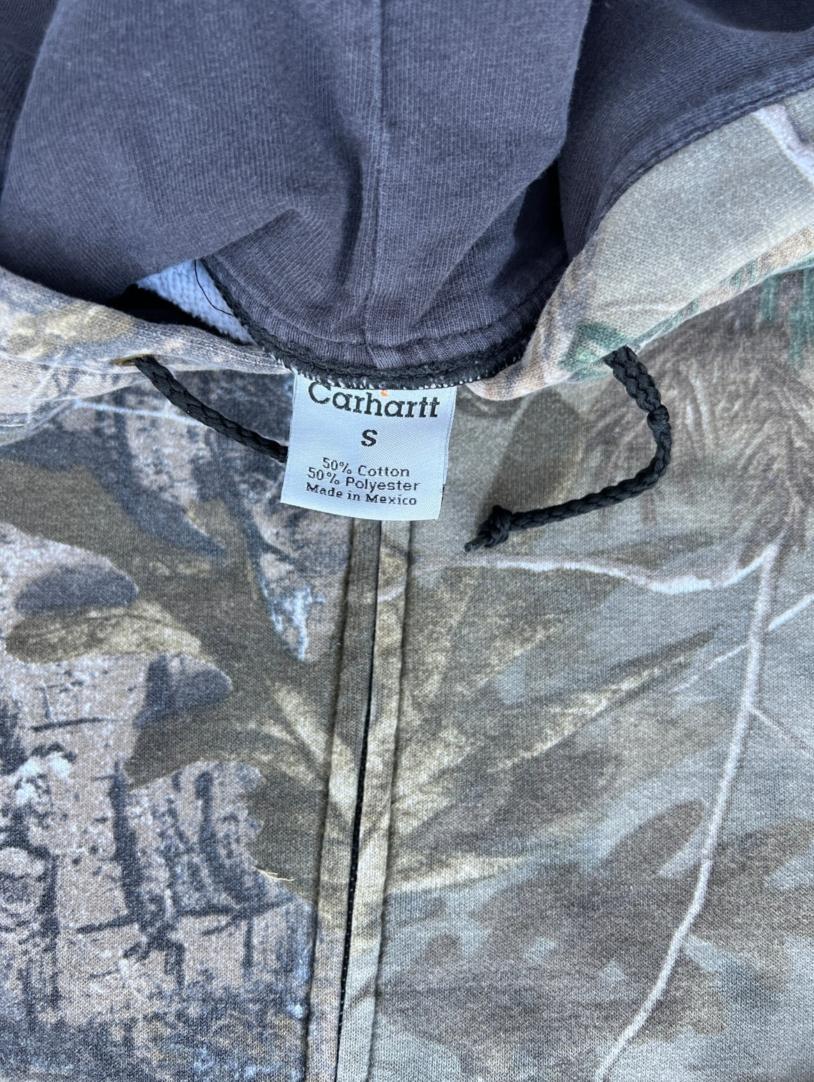 Vintage Carhartt Camo Zip Up Jacket