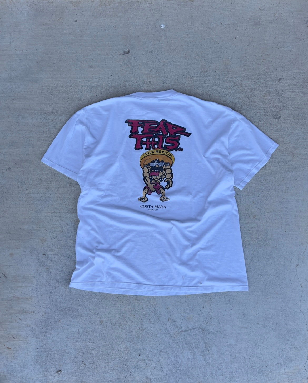 Vintage Fear This No Fear Mexico Tee