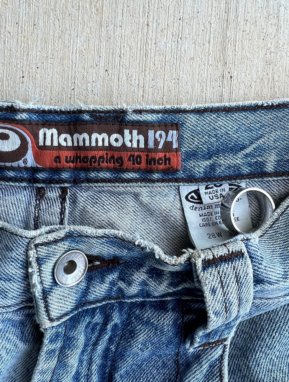 Vintage 90s JNCO Mammoth Flared Jeans